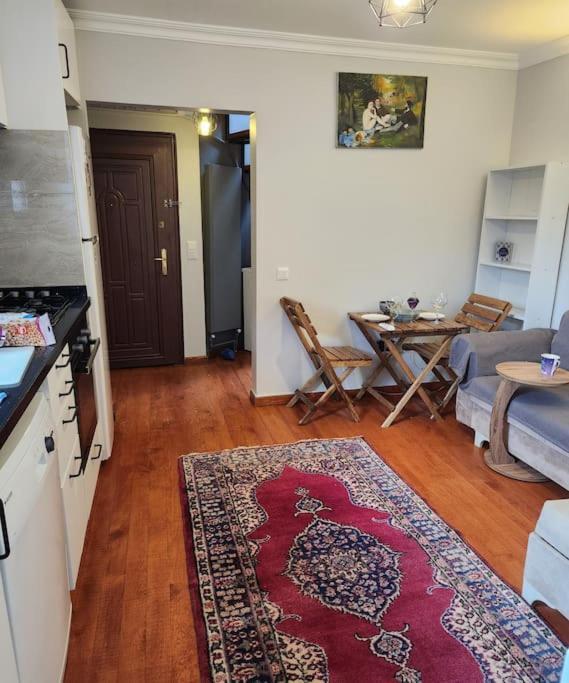 Taksim Private Terrace Close To Antique Store Galata Port Cihangir Apartament *